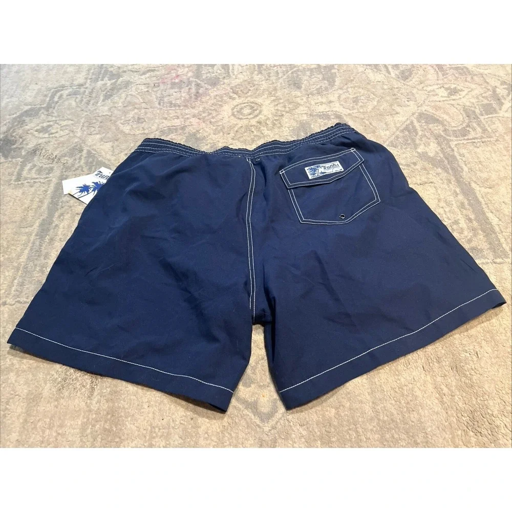 NEW‎ MENS TRUNKS Surf & Swim Co Board Swami Blue Swim Shorts Sz XXL 2XL